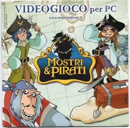 Copertina PC di Mostri & Pirati, videogioco per PC con sito dedicato mostriepirati.it