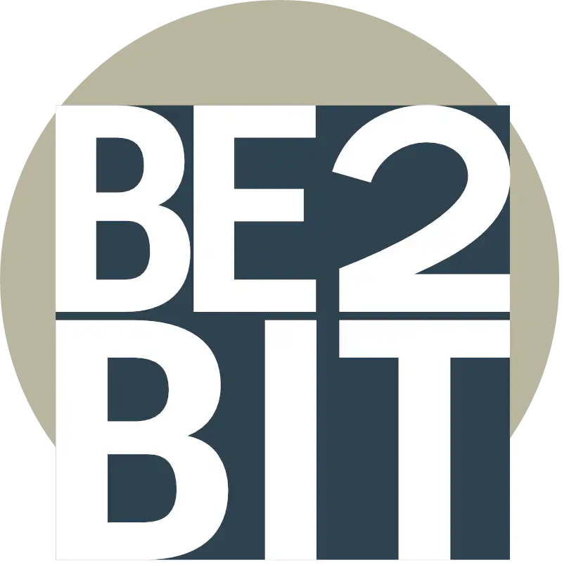 The Be2Bit logo at the founding of the company in 2013